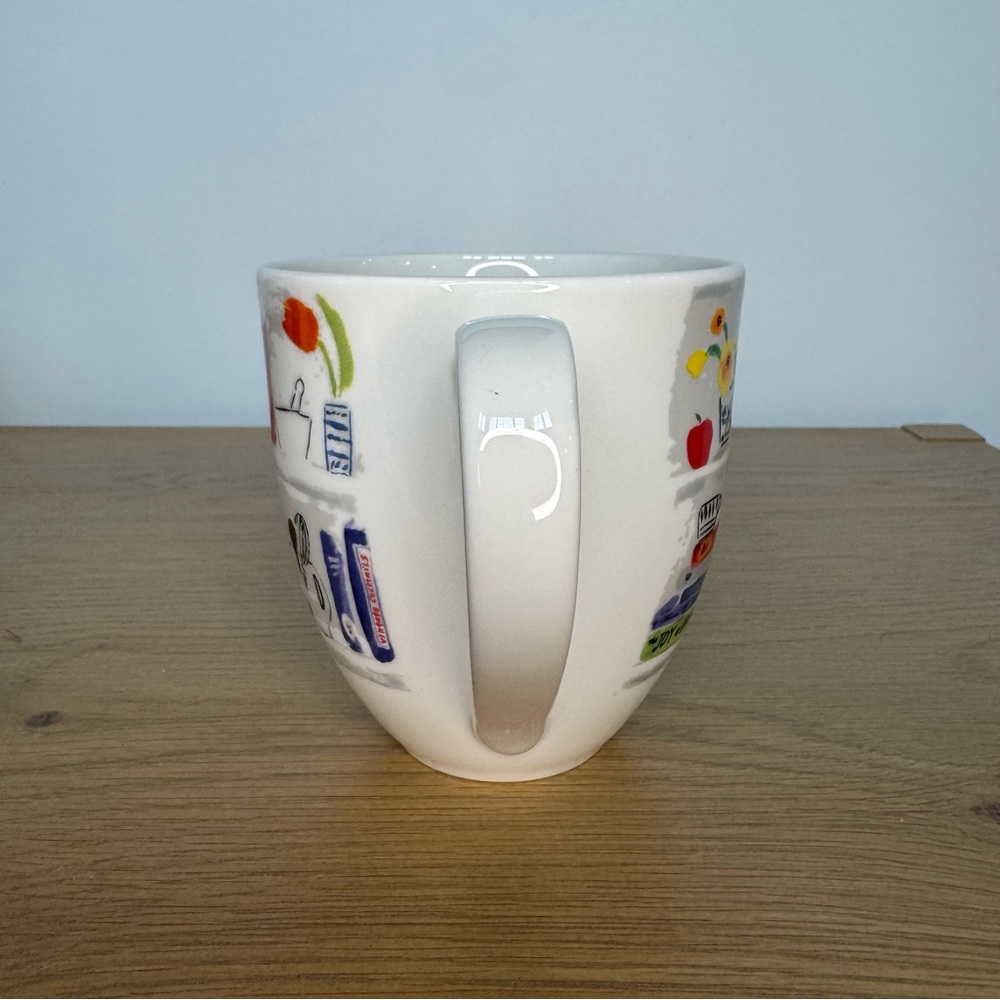 KATE SPADE X LENOX “Muses” Colorful Illustrated Mug - Picture 4 of 6